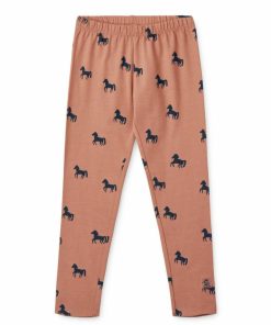 Tøj LIEWOOD Bukser og Shorts | Marie Leggings Horses / Dark Rosetta