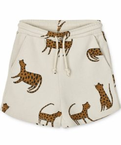 Tøj LIEWOOD Bukser og Shorts | Gram Sweatshorts Leopard / Sandy