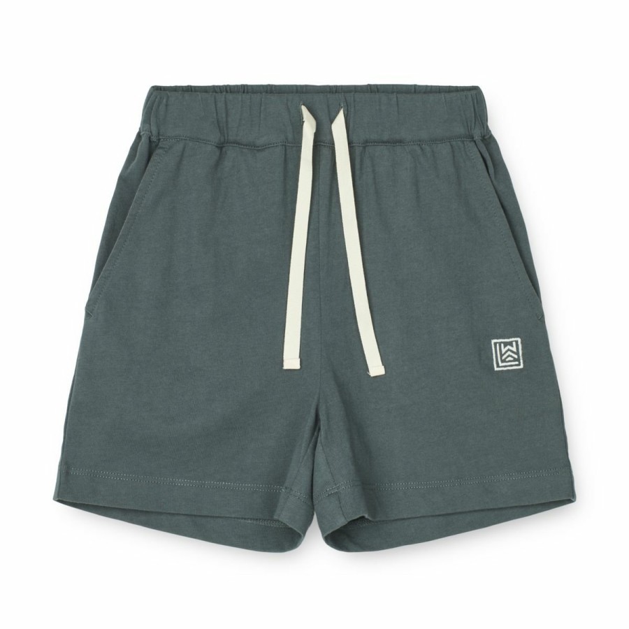 Tøj LIEWOOD Bukser og Shorts | Bako Bomuldshorts Whale Blue