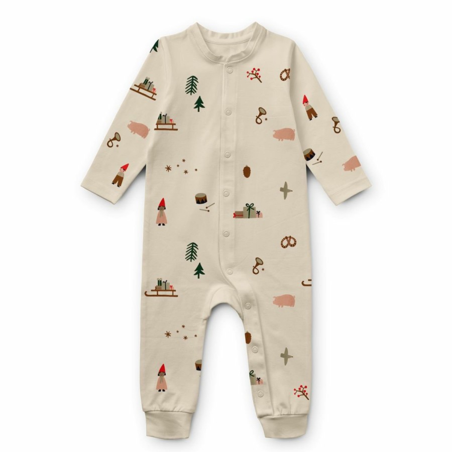 Bolig LIEWOOD Musthaves Til Baby | Birk Pyjamas Jumpsuit Holiday / Sandy