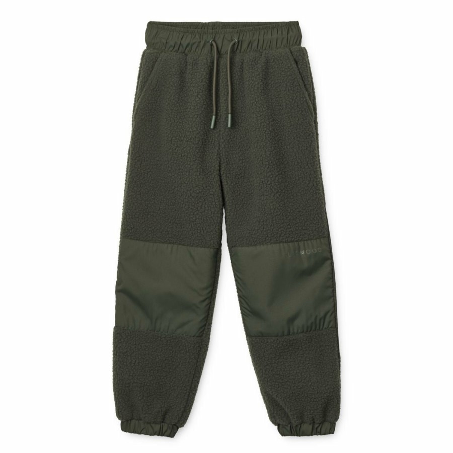 Tøj LIEWOOD Pile & Fleece | Emely Fleecebukser Hunter Green