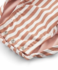 Tøj LIEWOOD Badetøj | Amina Babybadedragt Y/D Stripe: Tuscany Rose / Creme De La Creme