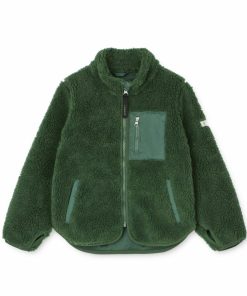 Tøj LIEWOOD Pile & Fleece | Nolan Fleecejakke Garden Green