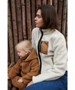 Tøj LIEWOOD Pile & Fleece | Fraser Babyjumpsuit I Fleece Golden Caramel