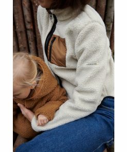 Tøj LIEWOOD Pile & Fleece | Fraser Babyjumpsuit I Fleece Golden Caramel