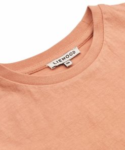 Tøj LIEWOOD Trøjer og Toppe | Apia T-Shirt Ss Tuscany Rose