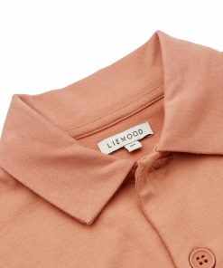 Tøj LIEWOOD Strik & Cardigans | Alke Twill-Cardigan Tuscany Rose