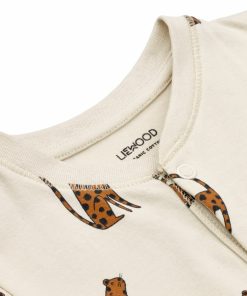 Tøj LIEWOOD Nattøj | Bilbao Pyjamas Heldragt Leopard / Sandy