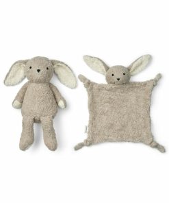 Legetøj LIEWOOD Indendørs Legetøj 0-2 år | Ted Babygavesaet Rabbit / Pale Grey