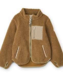 Tøj LIEWOOD Pile & Fleece | Nolan Fleecejakke Golden Caramel